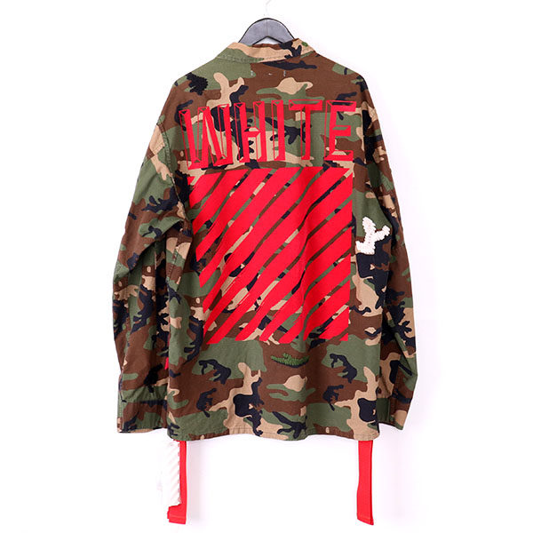 OFF-WHITE (オフホワイト）買取しました！15AW EMBROIDERED CAMOUFLAGE 