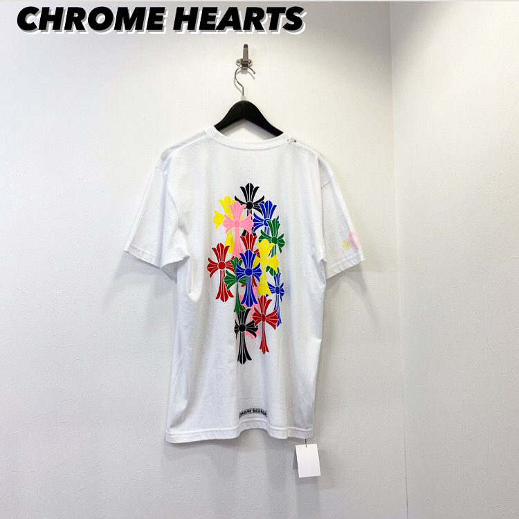 ホワイト】 Chrome Hearts - クロムハーツ MLTCOL CEM CRS T-SHRT ...